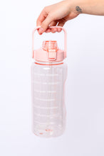 Load image into Gallery viewer, Elevated Water Tracking Bottle in Pink