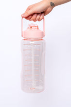 Load image into Gallery viewer, Elevated Water Tracking Bottle in Pink