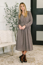 Load image into Gallery viewer, Fairytale Plot Plaid Midi Dress