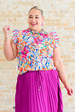 Load image into Gallery viewer, Get Out of Town Ruffle Sleeve Top -3/31/2025