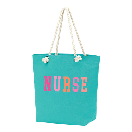 Nurse Mint Castaway Tote