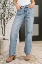 Load image into Gallery viewer, Heather Mid Rise Rigid Magic Straight