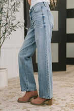 Load image into Gallery viewer, Heather Mid Rise Rigid Magic Straight