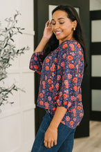 Load image into Gallery viewer, Hitherto Unknown Floral Babydoll Blouse