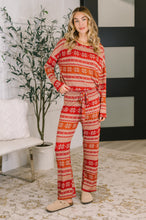 Load image into Gallery viewer, Holly's Jolly Pajama Top and Bottom Set