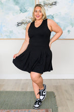 Load image into Gallery viewer, Hop, Skip and a Jump Dress and Shorts Set in Black