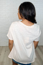 Load image into Gallery viewer, I Don't Have to Choose V-Neck Tee in Oatmeal