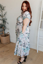 Load image into Gallery viewer, Into the Night Dolman Sleeve Floral Dress