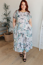 Load image into Gallery viewer, Into the Night Dolman Sleeve Floral Dress