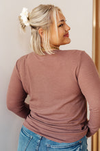 Load image into Gallery viewer, It's Been So Long Henley in Mulberry