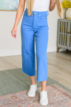 Load image into Gallery viewer, Lisa High Rise Control Top Wide Leg Crop Jeans in Sky Blue