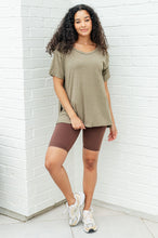 Load image into Gallery viewer, Let Me Live Relaxed Tee in Army