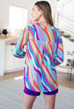 Load image into Gallery viewer, Lizzy Top in Multi Mod Stripe