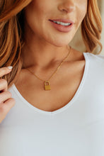 Load image into Gallery viewer, Lock it Up Lock Pendant Necklace