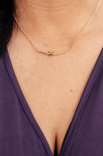 Load image into Gallery viewer, Love Knot Bar Necklace