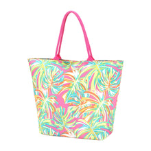 Load image into Gallery viewer, Let&#39;s Get Tropical Beach Bag