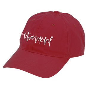 Thankful Garnet Cap