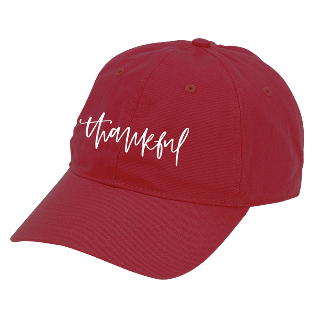 Thankful Garnet Cap