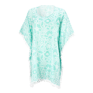 Ocean Breeze Pom-Pom Cover Up