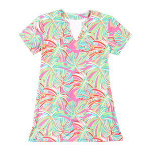 Let's Get Tropical Short Sleeve Dress