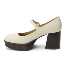 Load image into Gallery viewer, Matilda Platform Heel in Bone