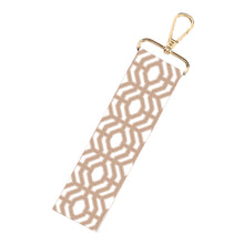 Load image into Gallery viewer, Natural Trellis Wristlet Strap