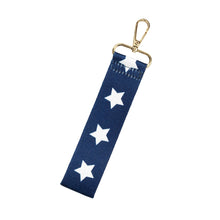 Load image into Gallery viewer, Navy Star Wristlet Strap