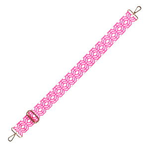 Hot Pink Trellis Crossbody Strap