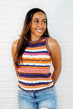 Load image into Gallery viewer, Max Aura Points Striped Knit Tank