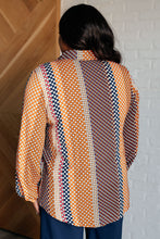 Load image into Gallery viewer, Moderately Mod Polka Dot Button Up Top