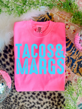 Load image into Gallery viewer, Taco's &amp; Margs Graphic Tee
