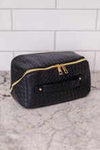 Load image into Gallery viewer, New Dawn Large Capacity Cosmetic Bag in Black