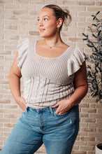 Load image into Gallery viewer, No One Knows Pointelle Knit Top