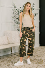 Load image into Gallery viewer, Now You See Me Camo Cargo Pants