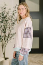 Load image into Gallery viewer, Outside the Lines Oversized Color Block  Pullover