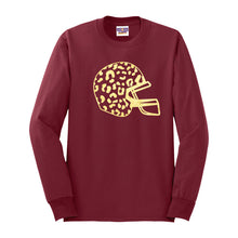 Load image into Gallery viewer, Gold Leopard Helmet Long Sleeve Shirt