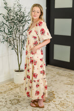 Load image into Gallery viewer, Petals &amp; Postcards Balloon Sleeve Dress