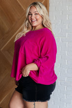 Load image into Gallery viewer, Pink Thoughts Chenille Blouse