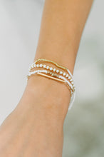 Load image into Gallery viewer, Poised &amp; Polished Bracelet Set in White and Gold