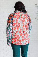 Load image into Gallery viewer, Presupposed Ideas Mixed Print Button Up Blouse