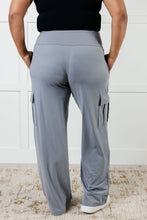 Load image into Gallery viewer, Race to Relax Cargo Pants in Rhino Grey