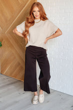 Load image into Gallery viewer, Relaxing Away Dolman Sleeve Knit Top in Taupe