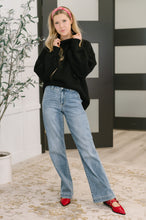 Load image into Gallery viewer, Right to the Core High Neck Pullover in Black