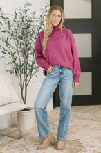 Load image into Gallery viewer, Right to the Core High Neck Pullover in Light Plum