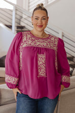 Load image into Gallery viewer, Rodeo Queen Embroidered Blouse