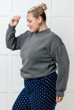 Load image into Gallery viewer, Settle In Mock Neck Sweatshirt