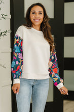 Load image into Gallery viewer, Sing a Melody Floral Sleeve Top