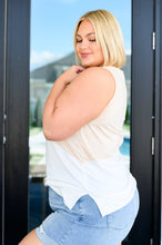 Load image into Gallery viewer, Steady Increase Color Block Sleeveless Top