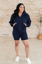 Load image into Gallery viewer, Sun or Shade Zip Up Jacket in Navy