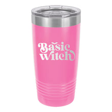 Load image into Gallery viewer, Basic Witch Pink 20oz Insulated Tumbler